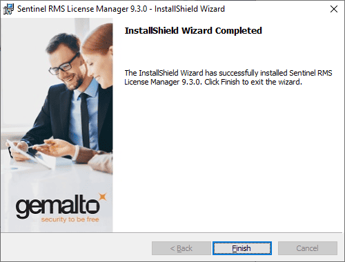 Image of the Sentinel System Driver Installer