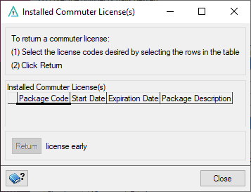 Image of Installed Commuter Licenses 3