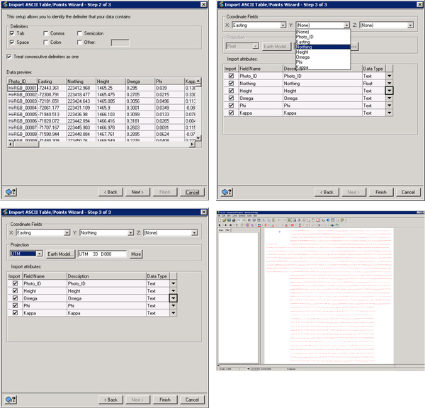 Querying points in the layout