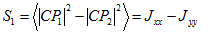 S1 = Jxx - Jyy