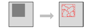 Basic use of constraining segmentation to an AOI