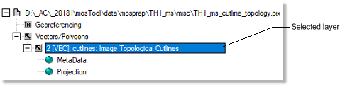 Layer to delete selected in File Utility window